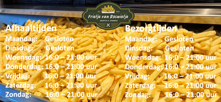 2025 Tijden