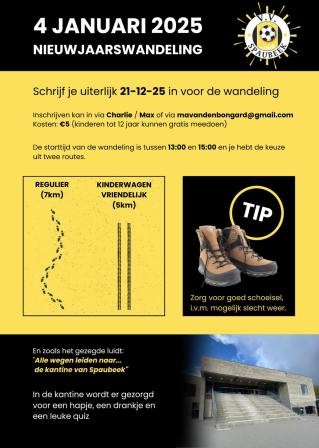 2026 Wandeltocht